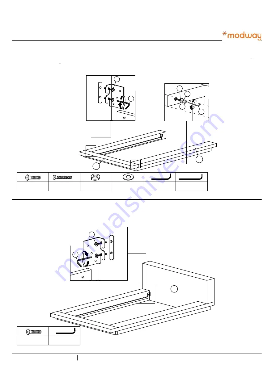 modway MOD-5492 Quick Start Manual Download Page 2