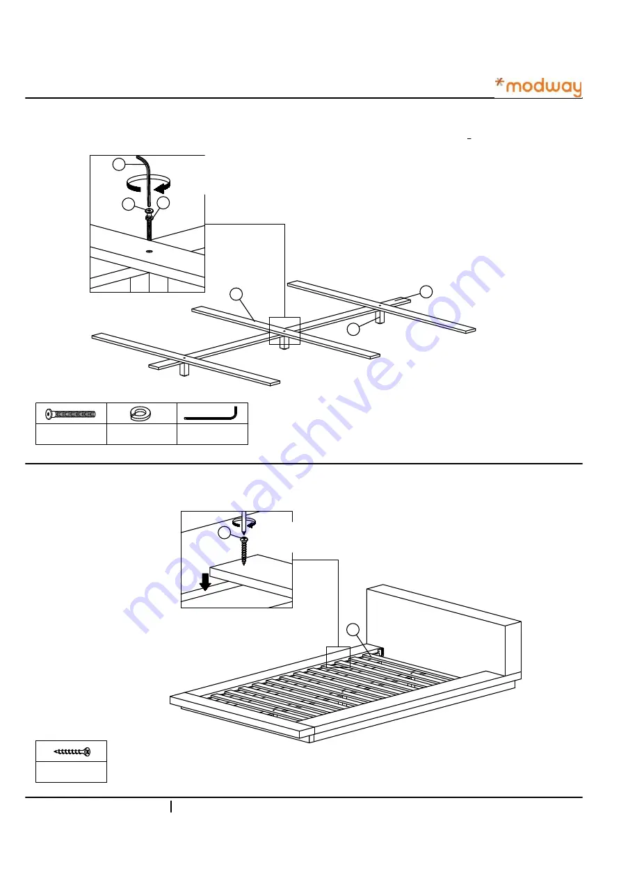 modway MOD-5492 Quick Start Manual Download Page 3