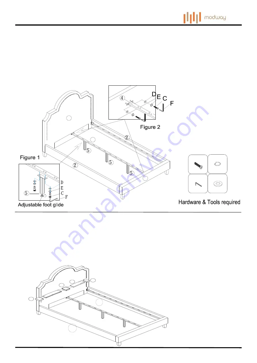 modway MOD-5808 Quick Start Manual Download Page 3