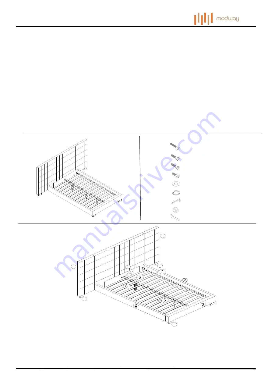 modway MOD-5818 Manual Download Page 1