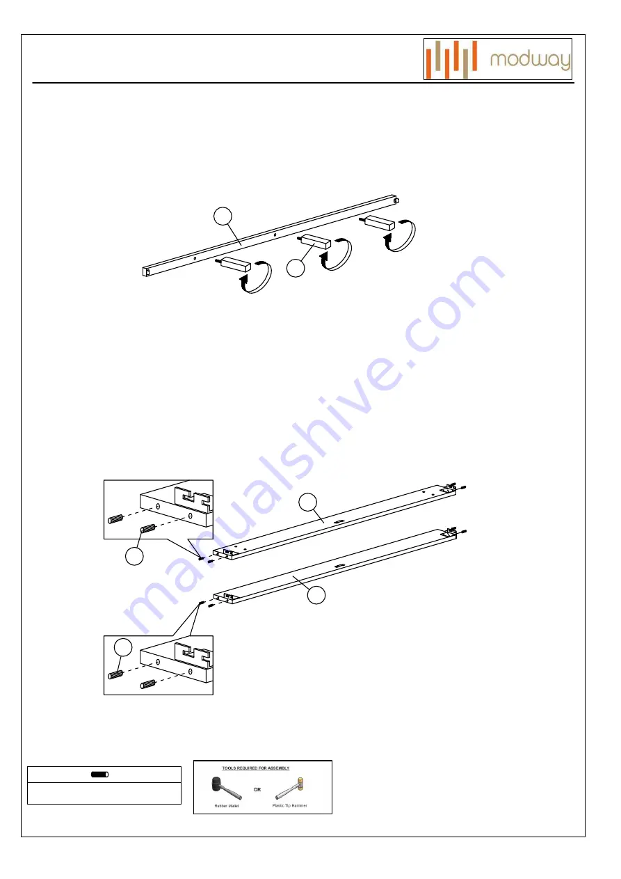 modway MOD-6004 Quick Start Manual Download Page 2