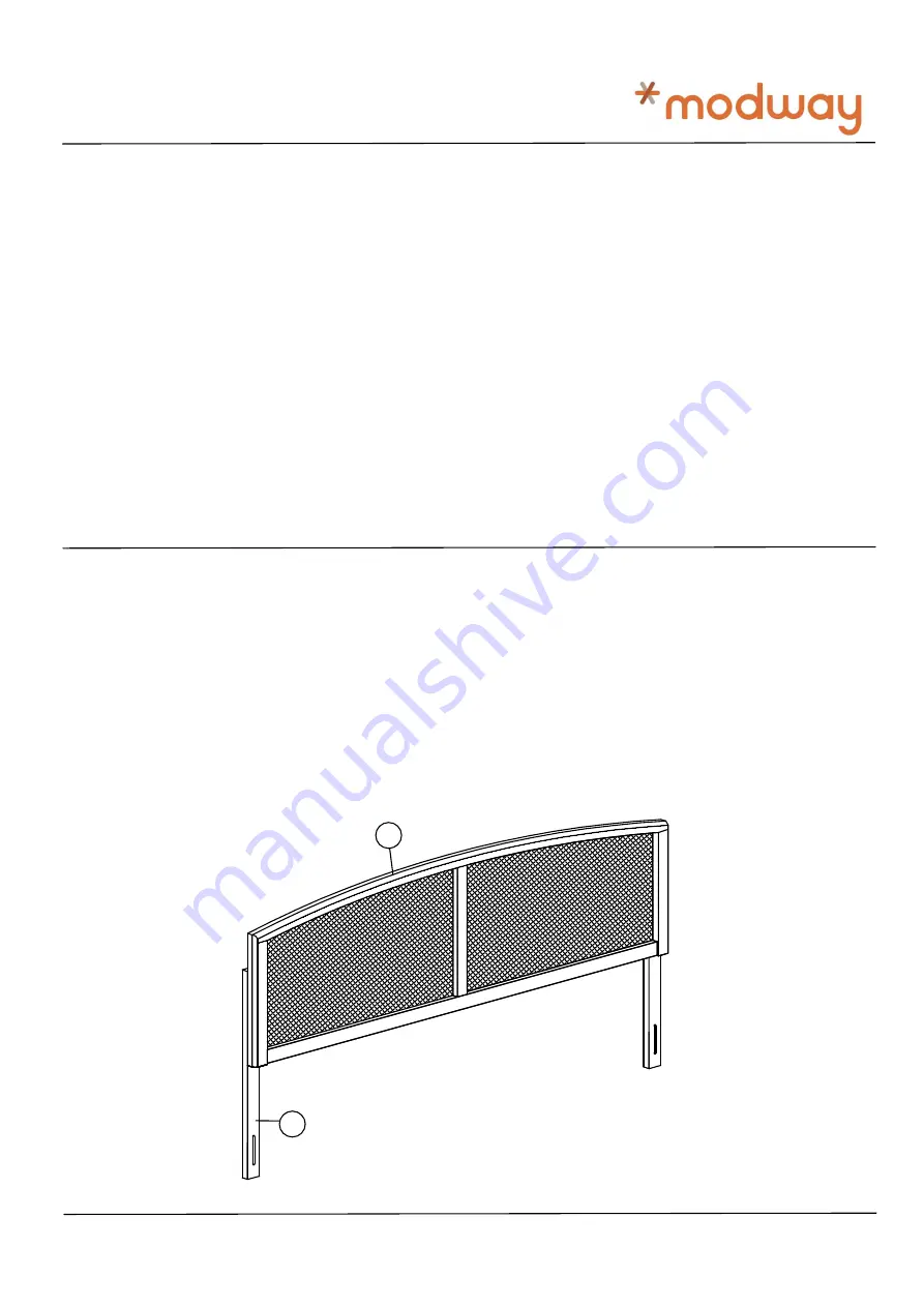 modway MOD-6205 Accessories Assembly Instructions Download Page 1