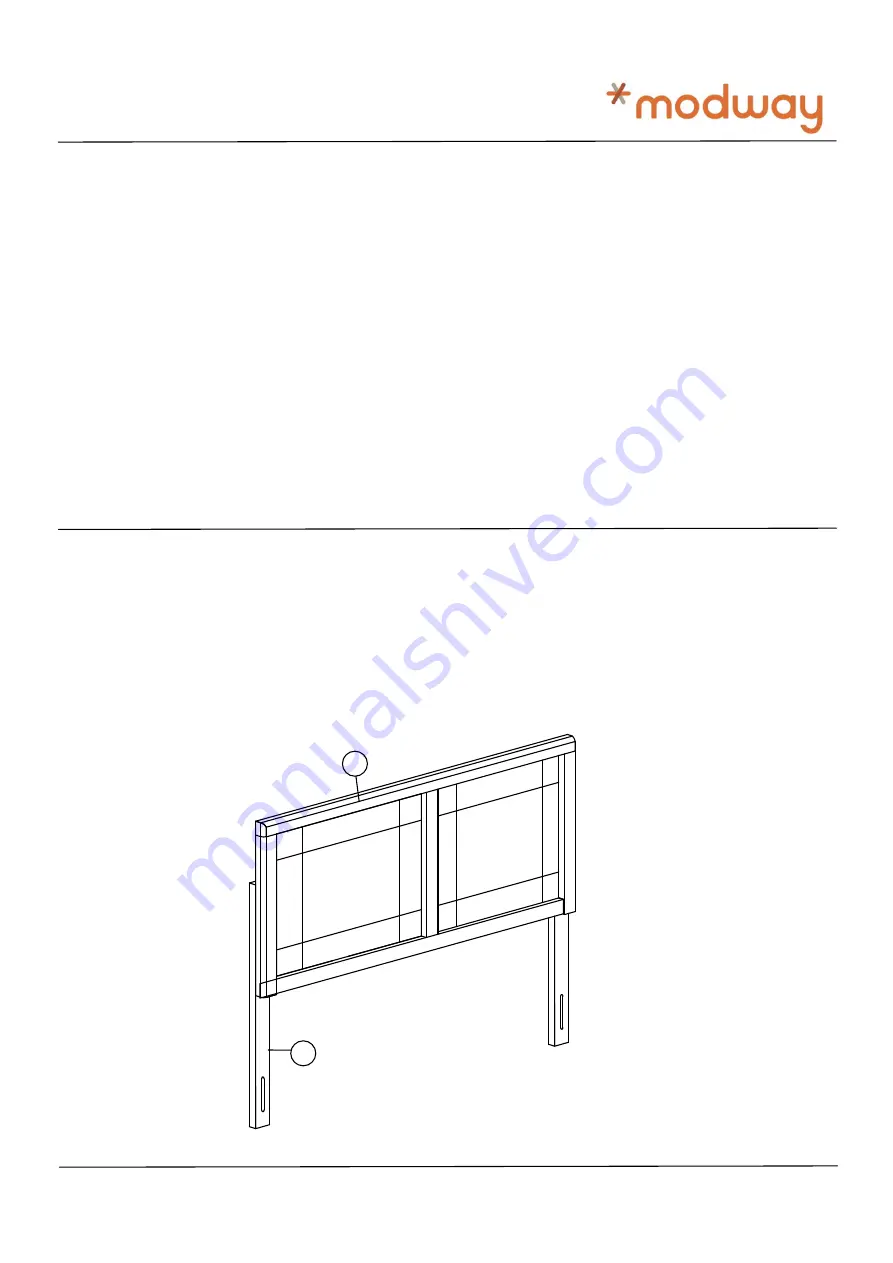 modway MOD-6221 Assembly Instructions Download Page 1