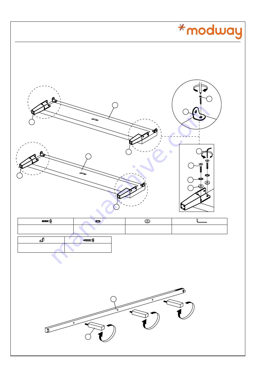 modway MOD - 6266 Скачать руководство пользователя страница 2