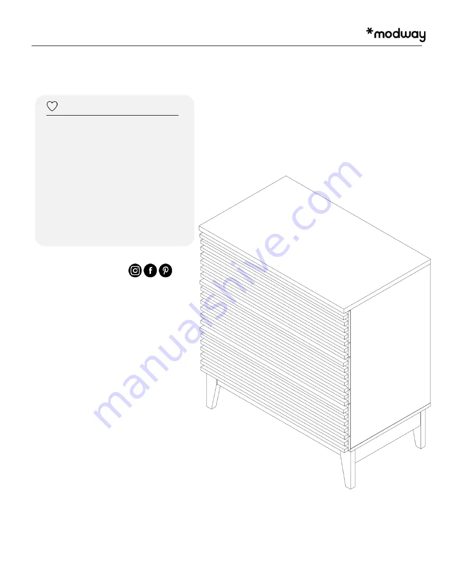 modway MOD-6965-WAL Assembly Instructions Manual Download Page 11