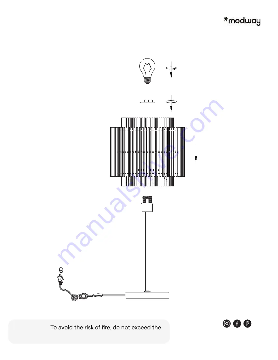 modway Nourish EEI-5609 Assembly Instructions Download Page 3