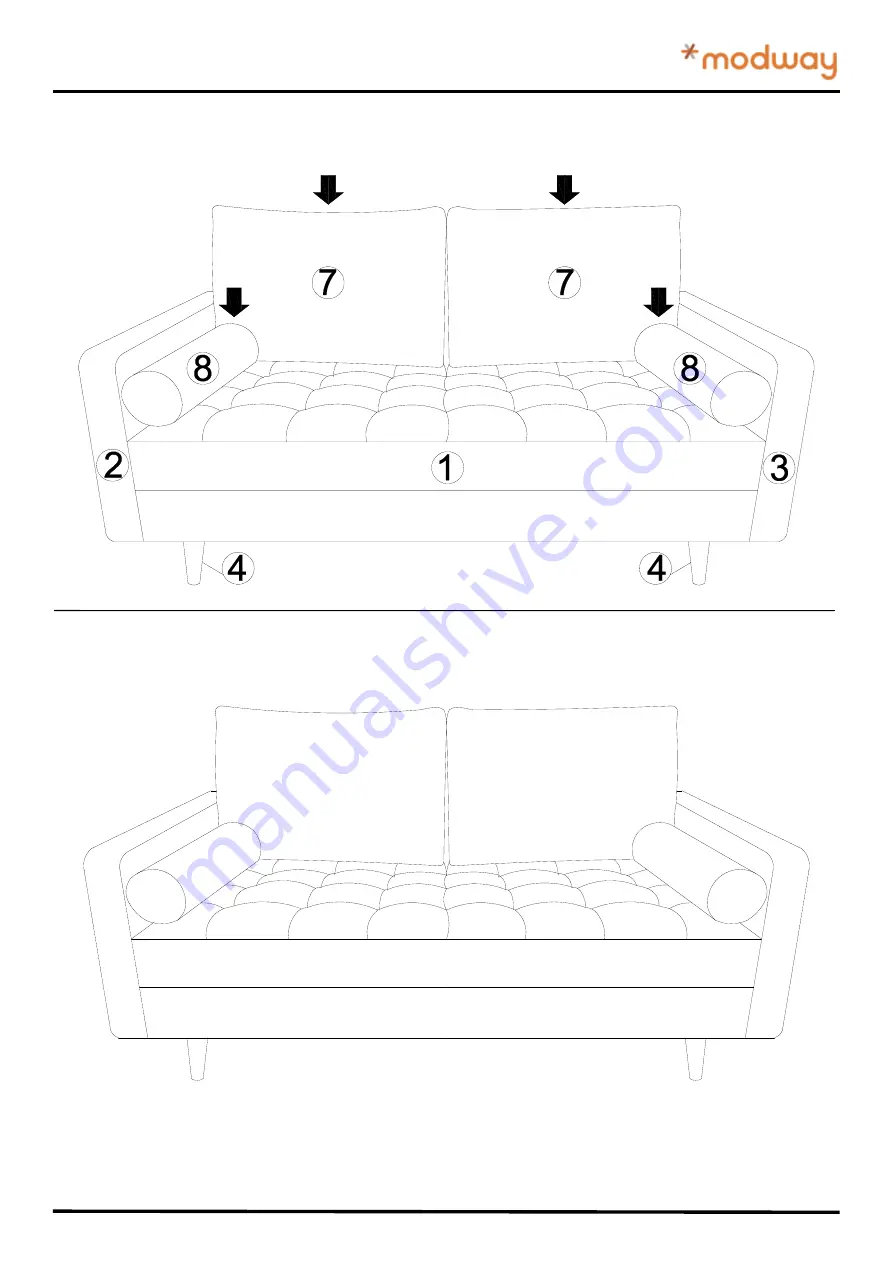 modway Valour EEI-4004 Manual Download Page 4