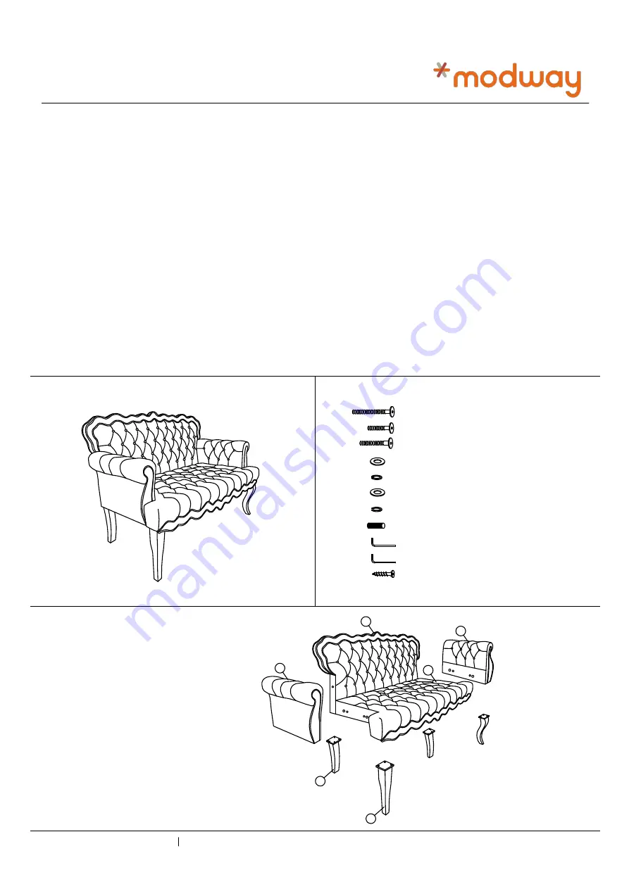 modway Viola EEI-3373 Manual Download Page 1