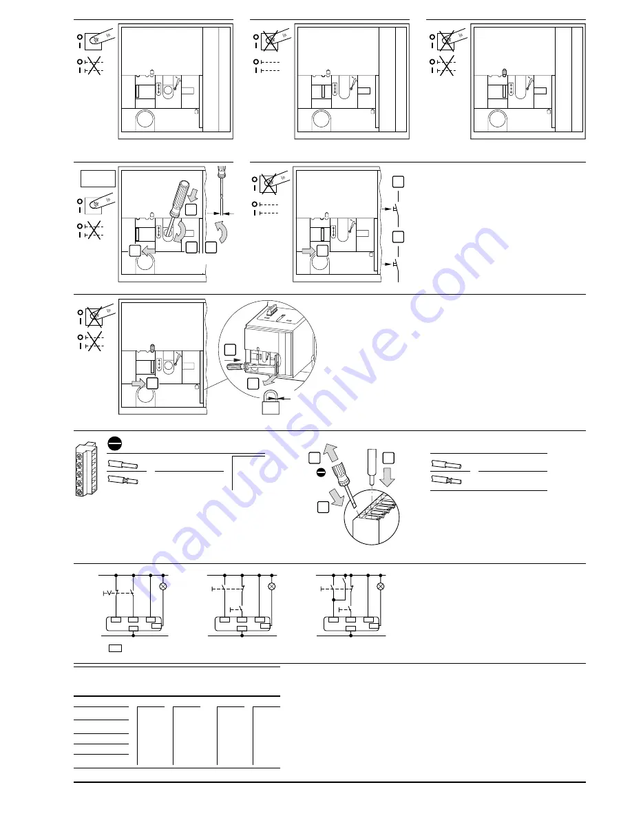 Moeller NZM2-XRD Series Installation Instructions Manual Download Page 2