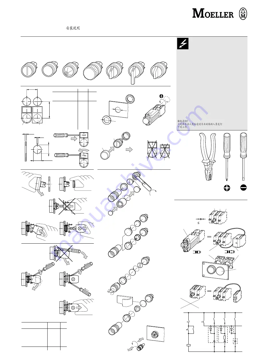 Moeller RMQ 22 Скачать руководство пользователя страница 1