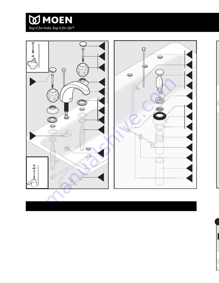 Moen 4962 Installation Instructions Manual Download Page 2