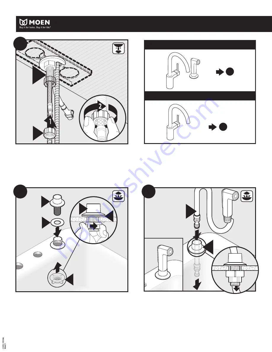 Moen 7165 Series Скачать руководство пользователя страница 4