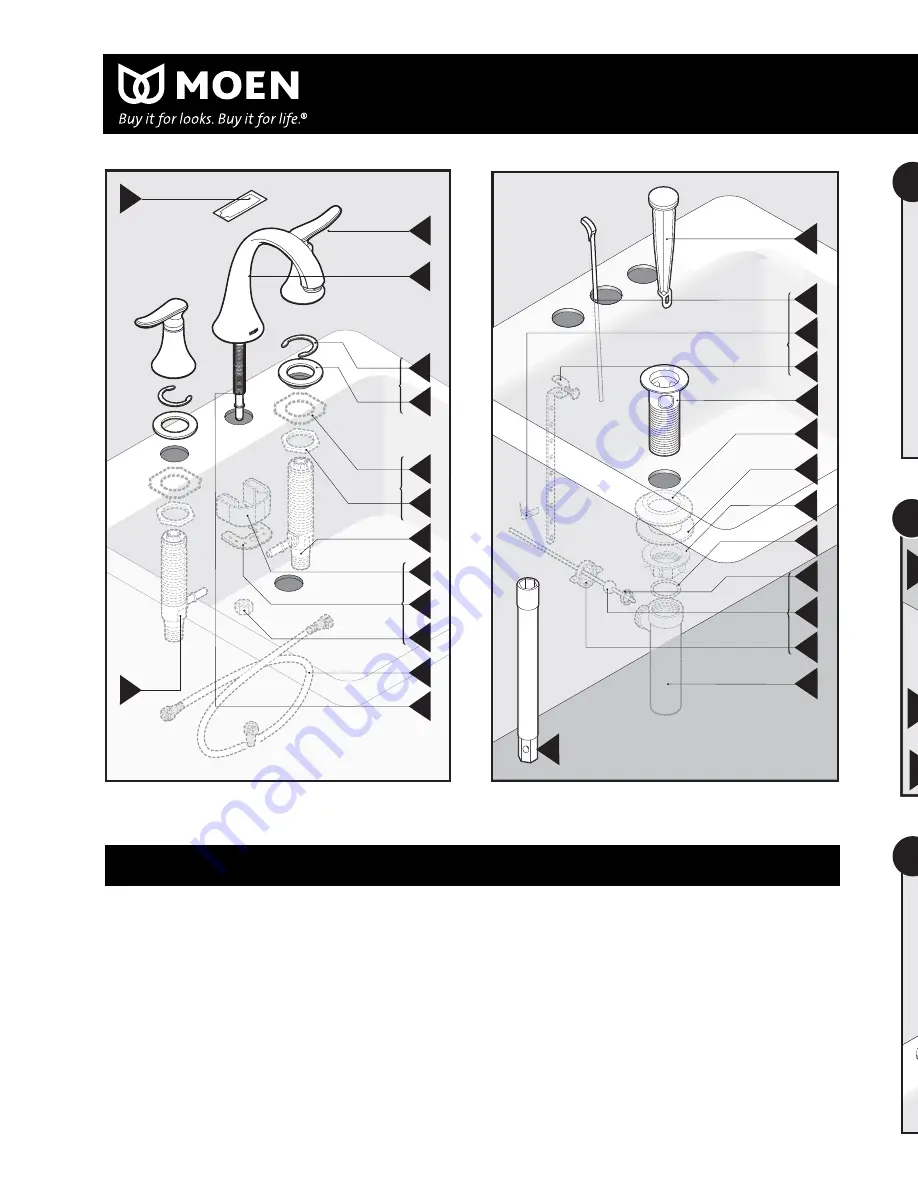 Moen 84390 Series Instruction Manual Download Page 2