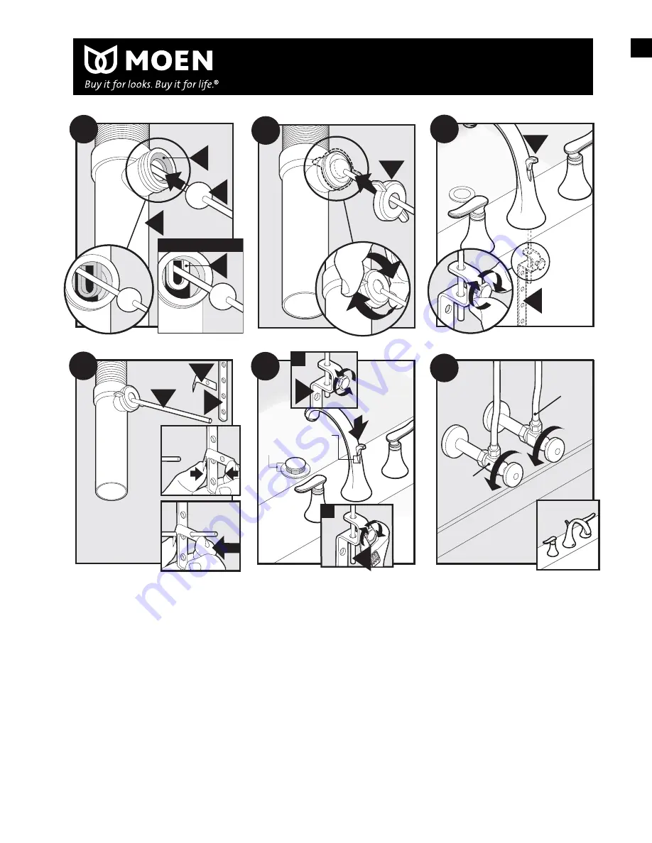 Moen 84390 Series Instruction Manual Download Page 5