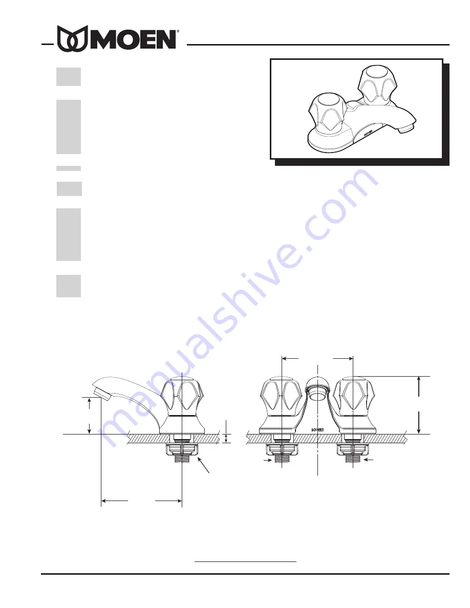 Moen 84420 Скачать руководство пользователя страница 1