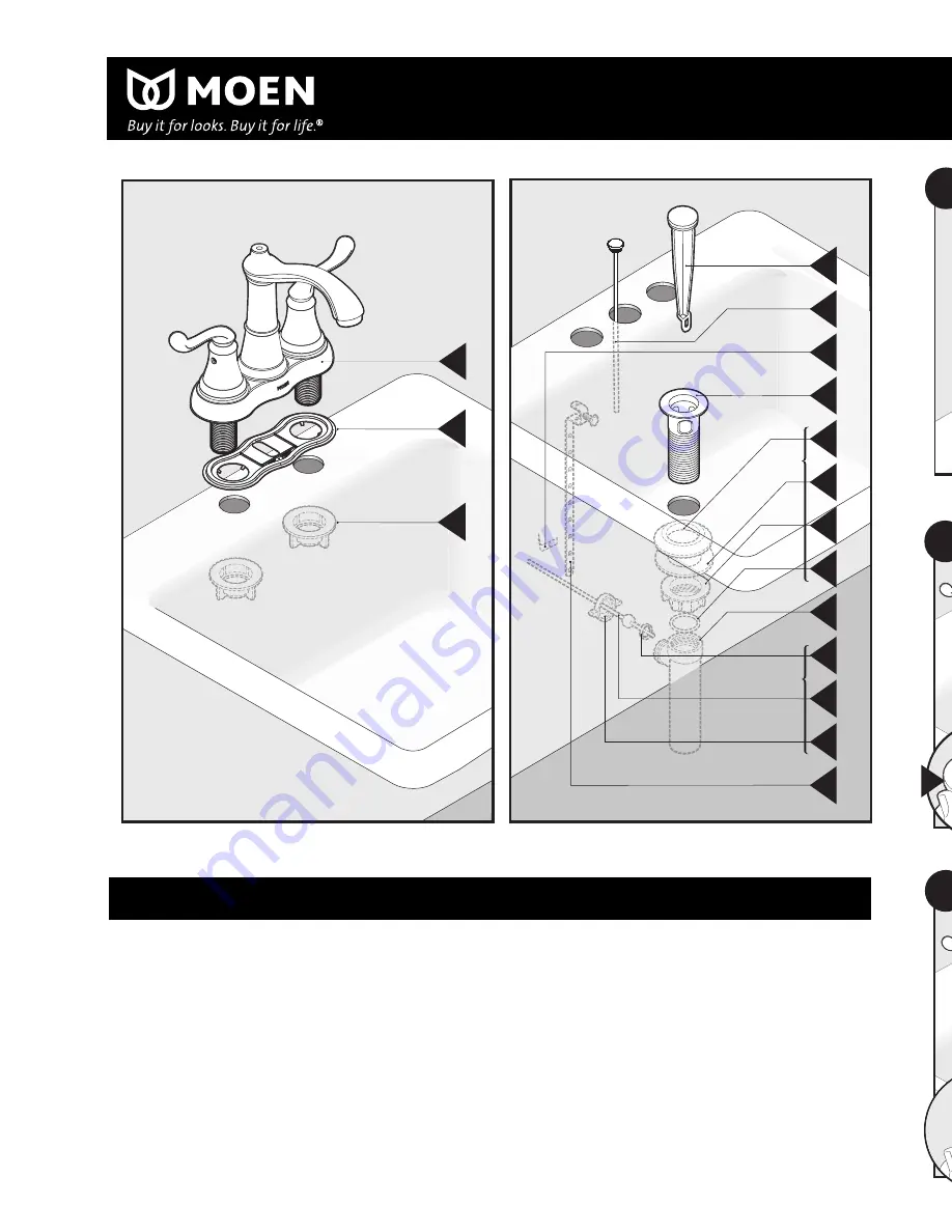 Moen 84439 Series Specifications Download Page 2