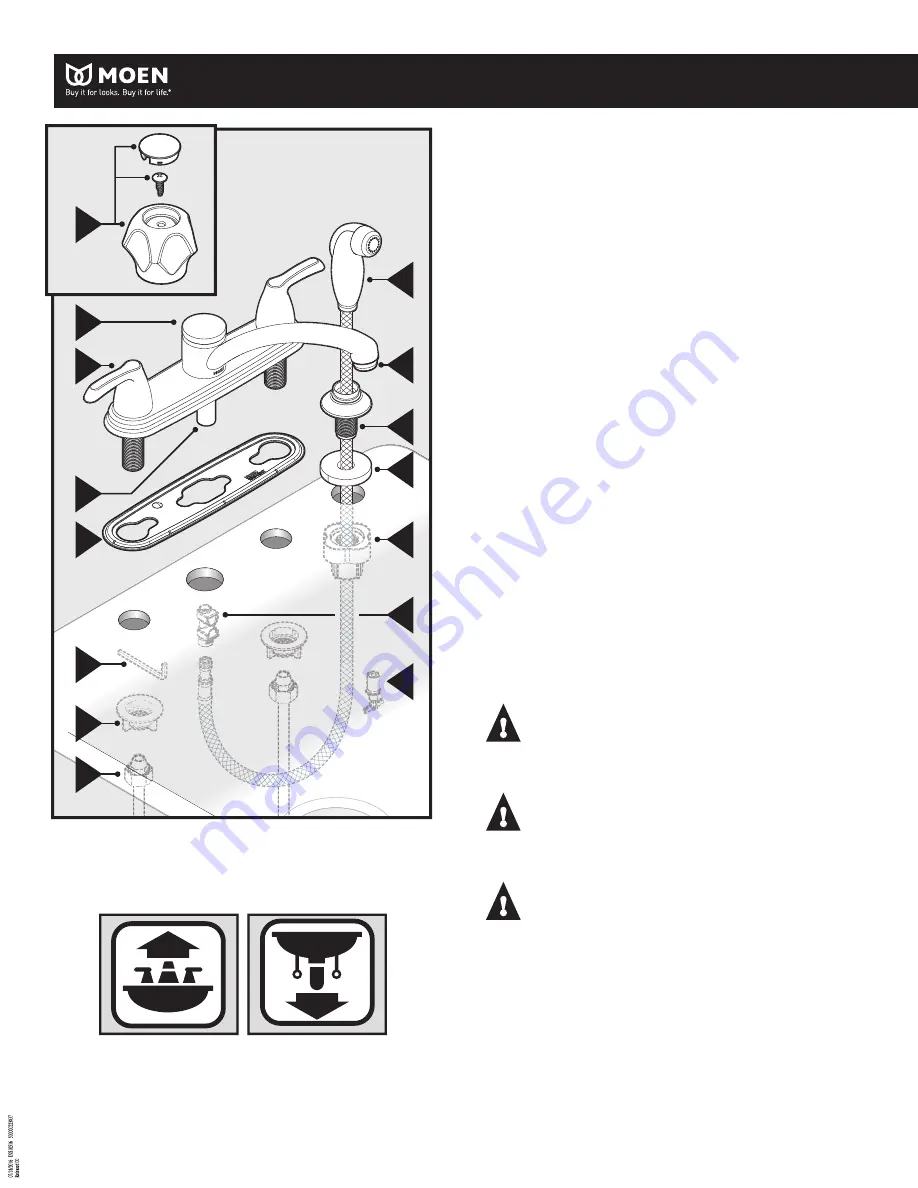 Moen Adler 87046 Installation Manual Download Page 2