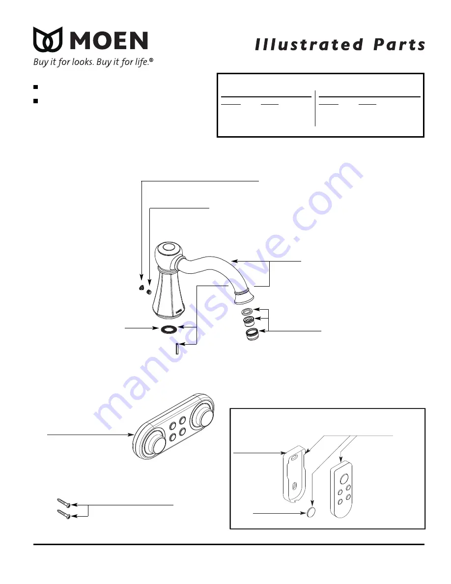 Moen Brushed Nickel T9321BN Скачать руководство пользователя страница 1