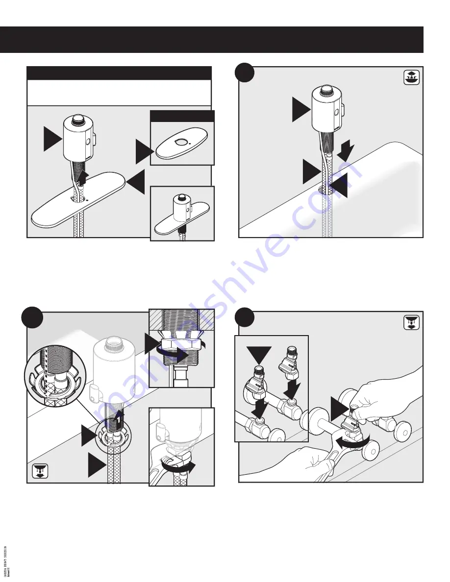 Moen CA8303 Installation Manual Download Page 3