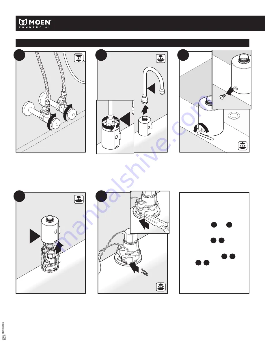 Moen CA8303 Installation Manual Download Page 10