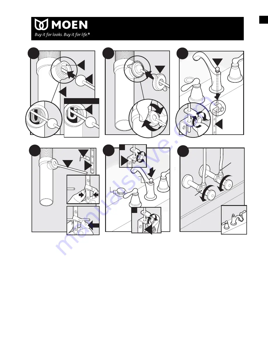 Moen CA84440 Series User Manual Download Page 5