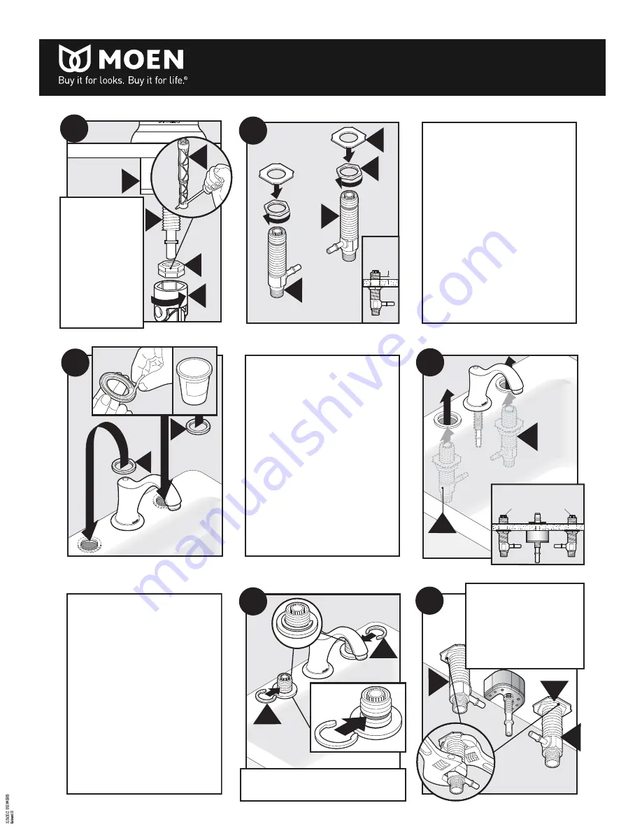 Moen CA84440BRB Скачать руководство пользователя страница 4