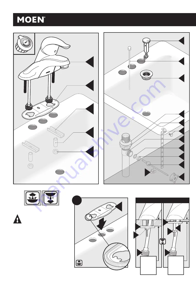 Moen CA84500 Quick Start Manual Download Page 2