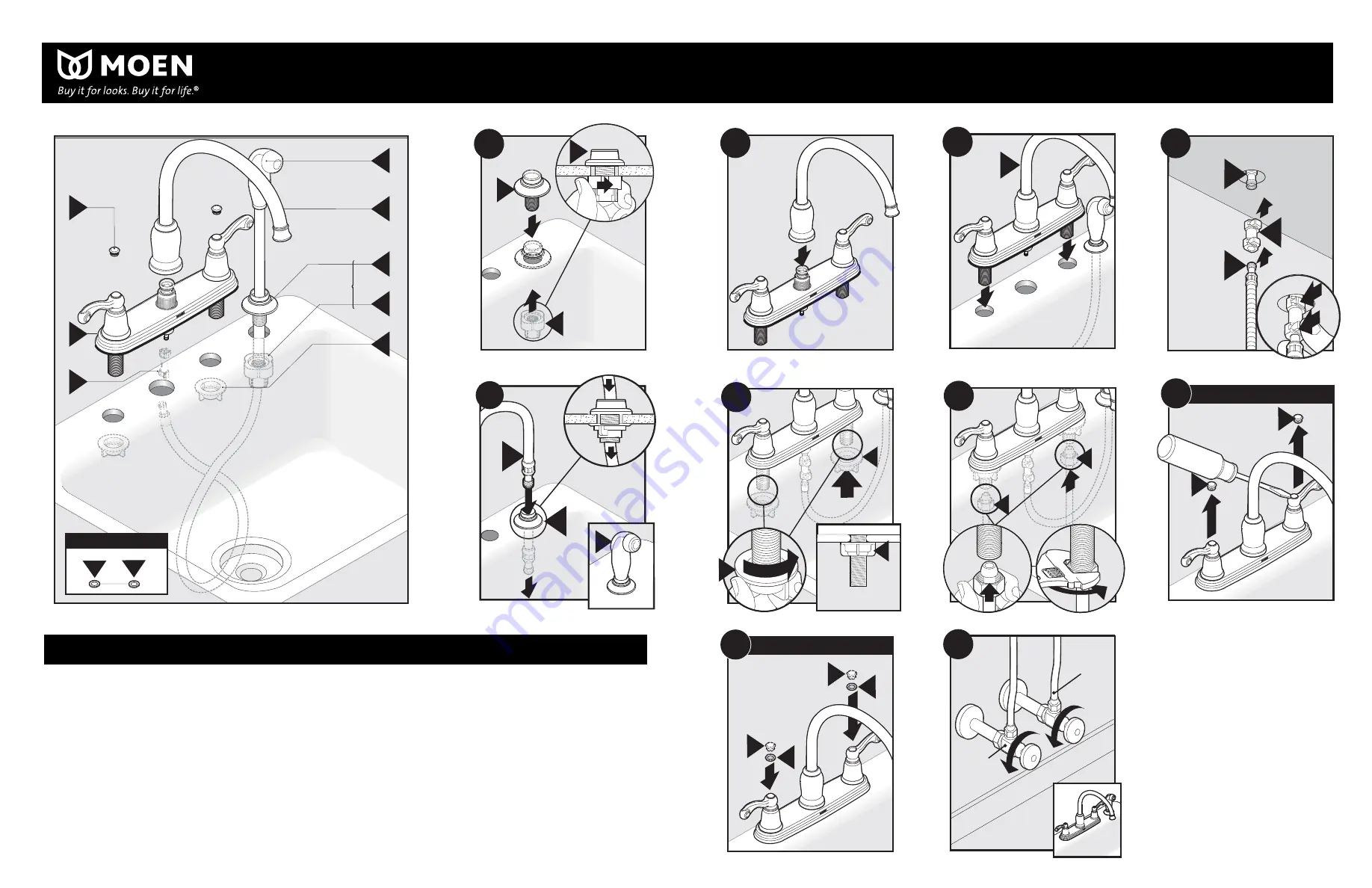 Moen CA87004 Series Manual Download Page 2