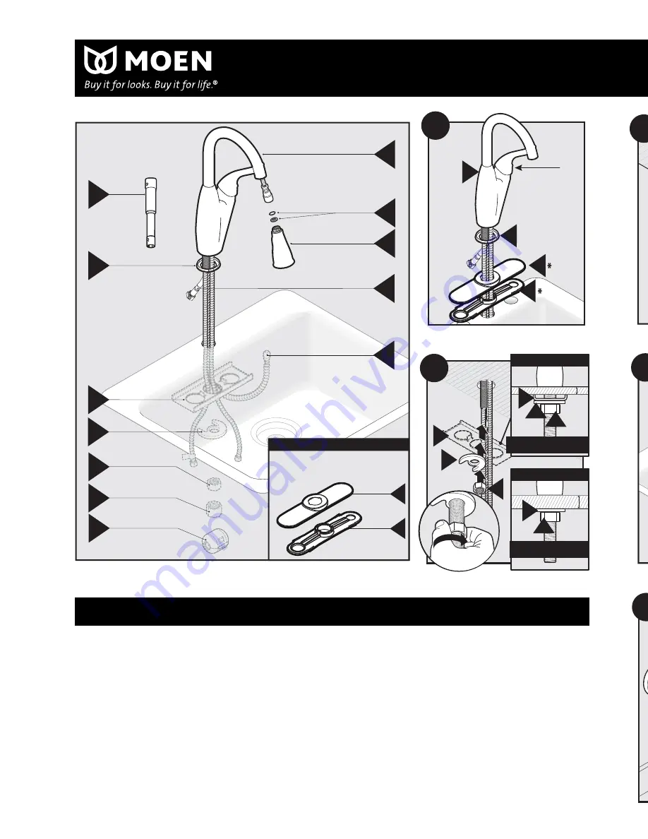 Moen CA87559 Series User Manual Download Page 2