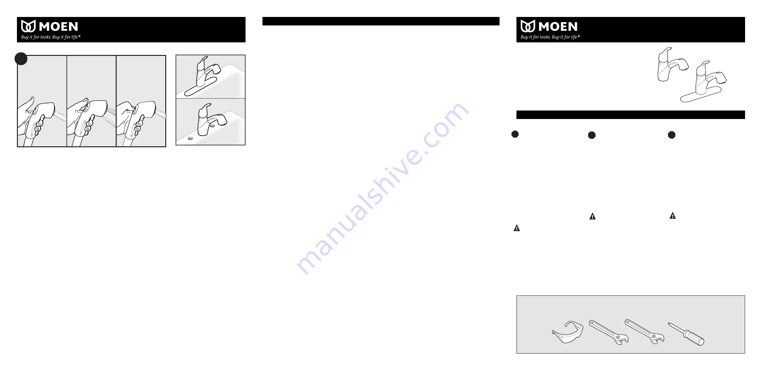 Moen CA87666 Series Скачать руководство пользователя страница 6