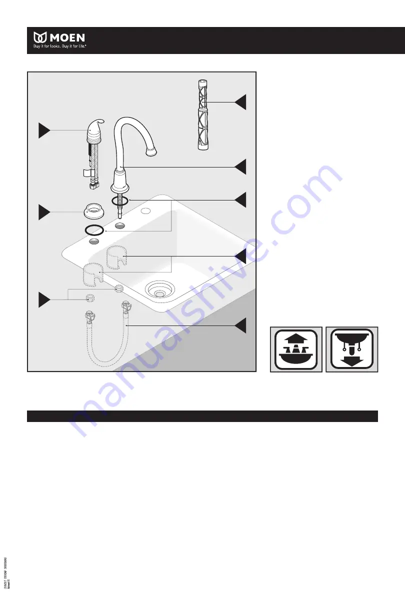 Moen Chateau 4904 Скачать руководство пользователя страница 2