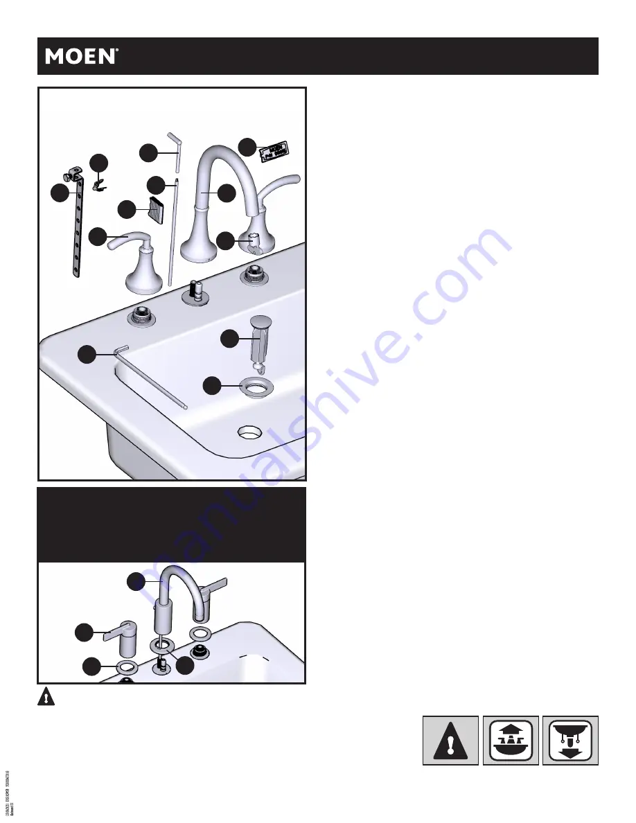 Moen Colinet TS44102BG Manual Download Page 2