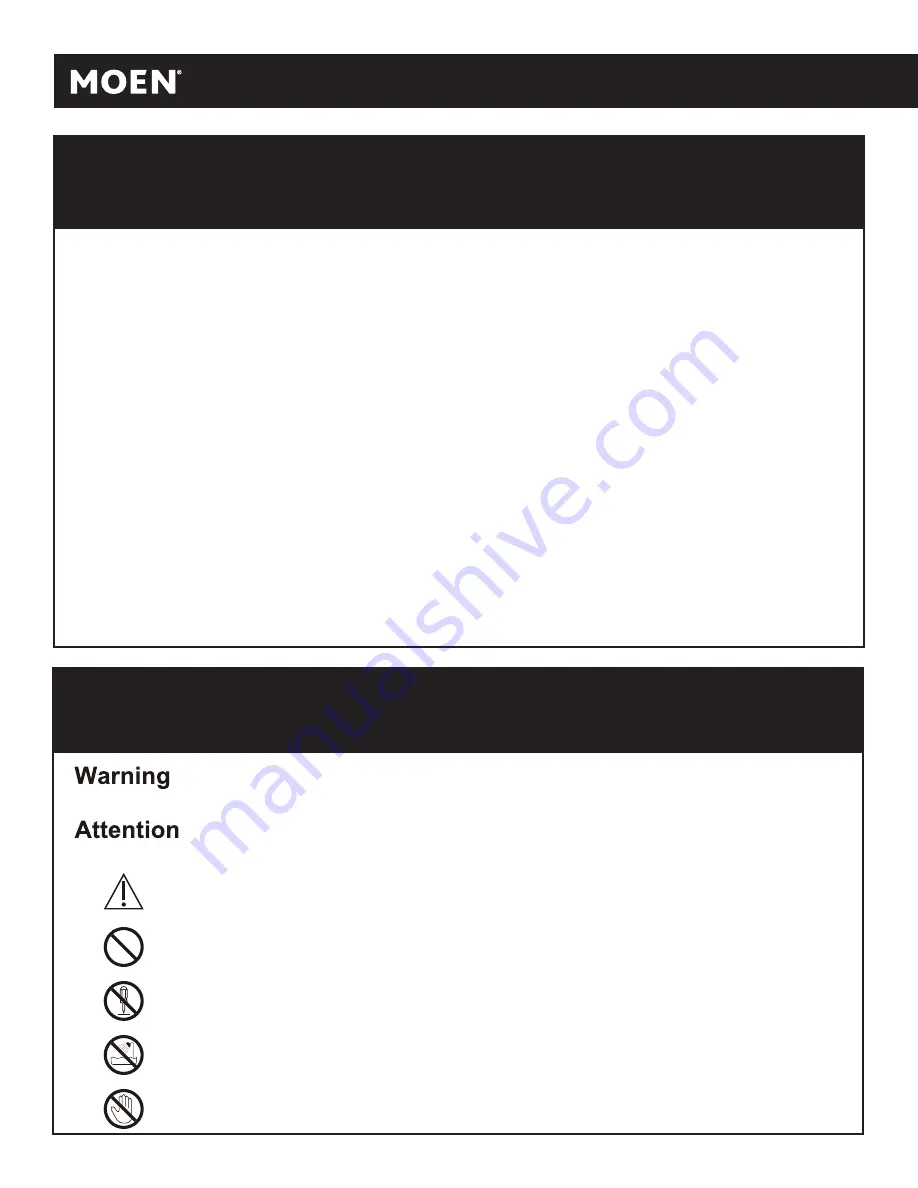 Moen EB2000 Installation Manual Download Page 6