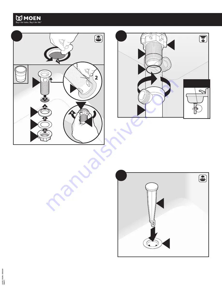 Moen INS10391A Installation Manual Download Page 8