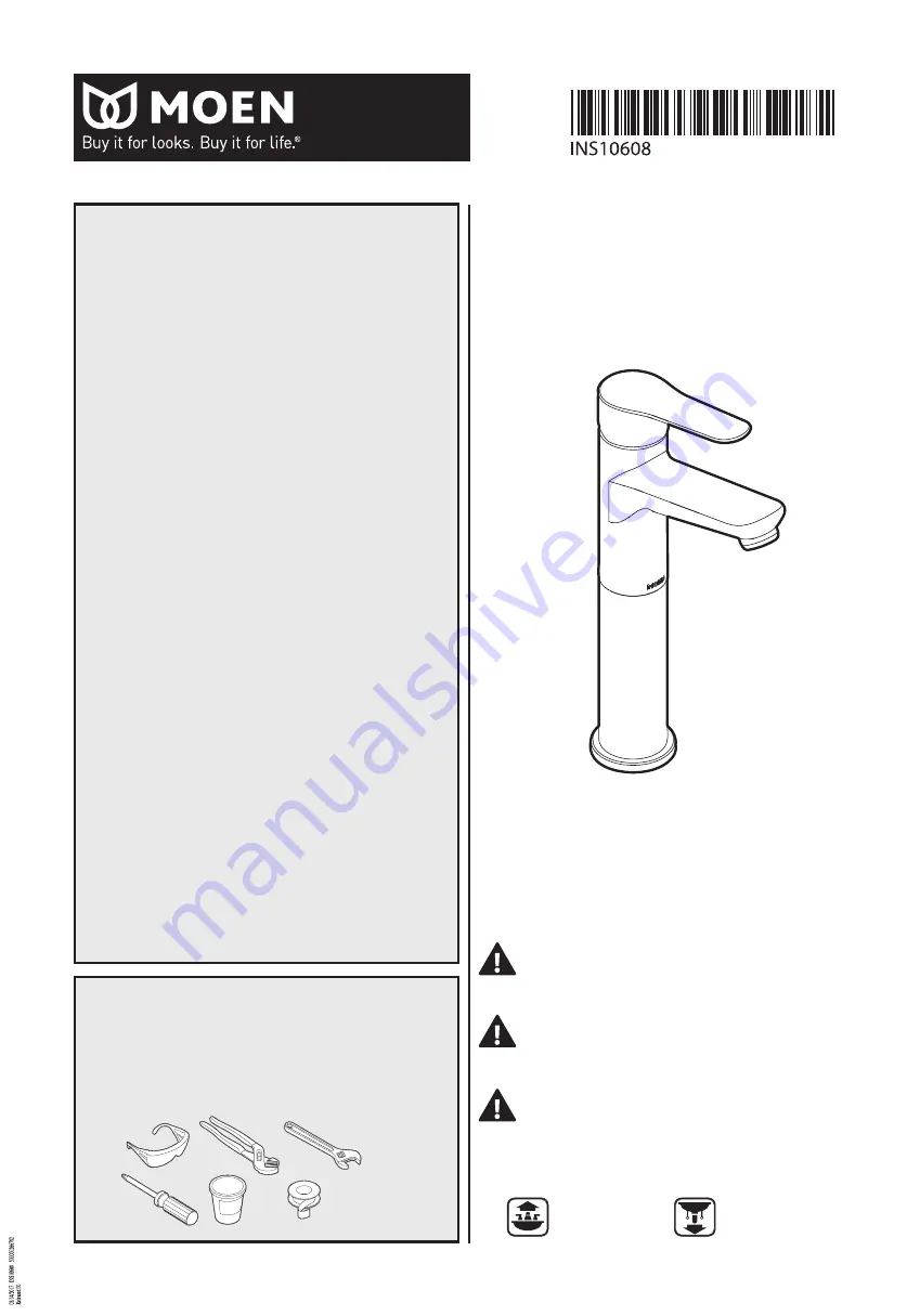 Moen INS10608 Скачать руководство пользователя страница 1