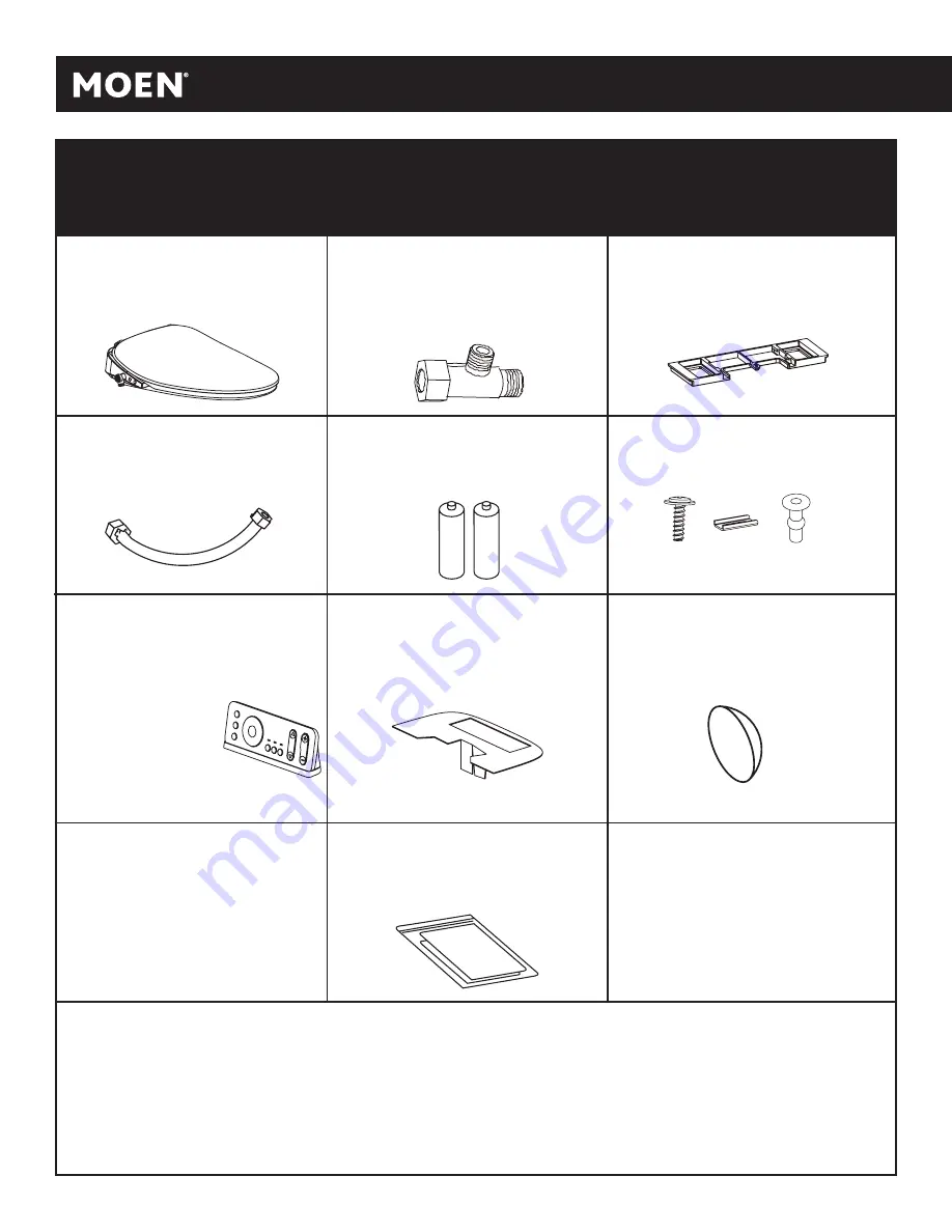 Moen INS11010B Installation Manual Download Page 2