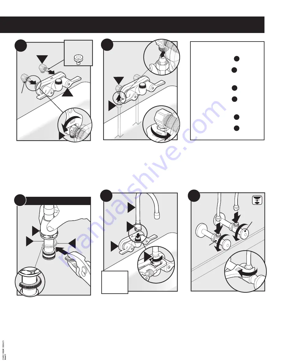 Moen INS2039C Installation Manual Download Page 3