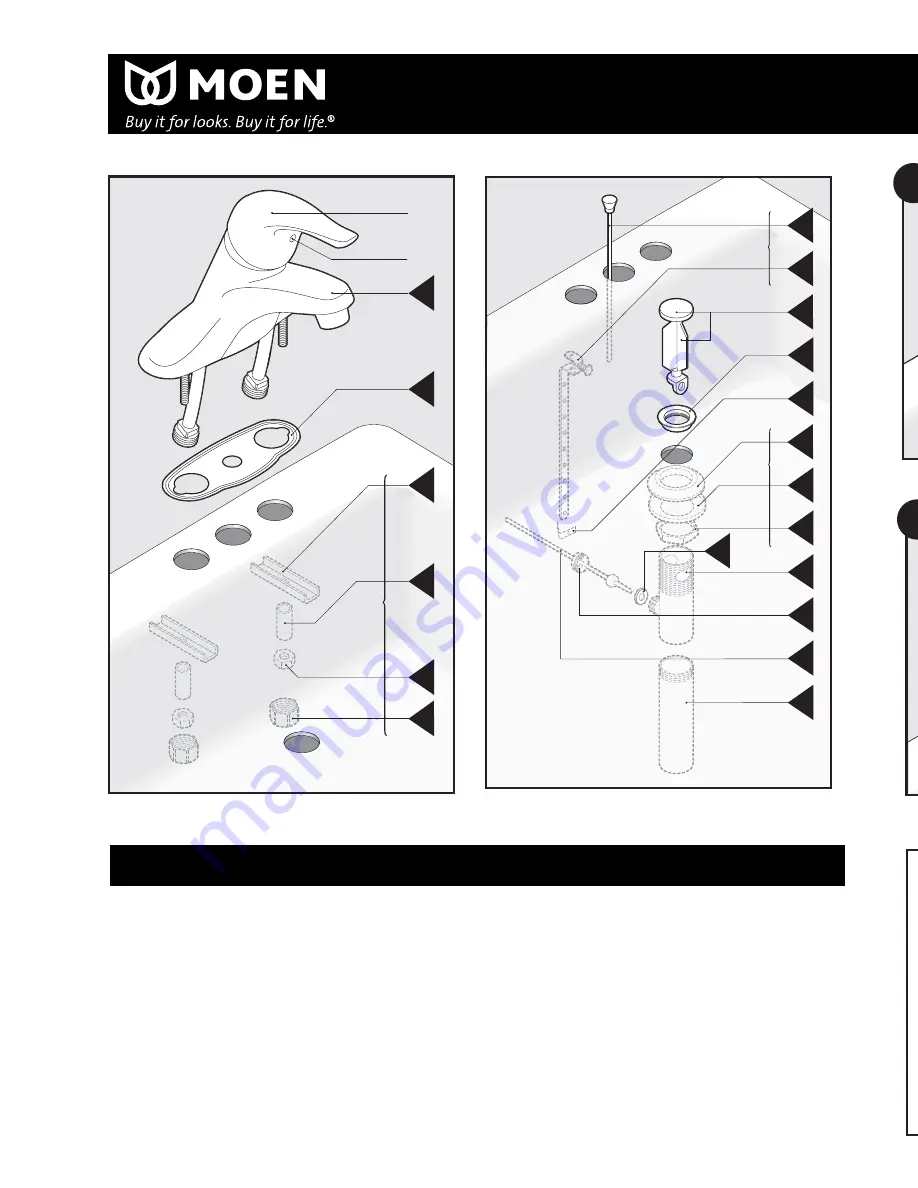 Moen L4621 Series User Manual Download Page 2