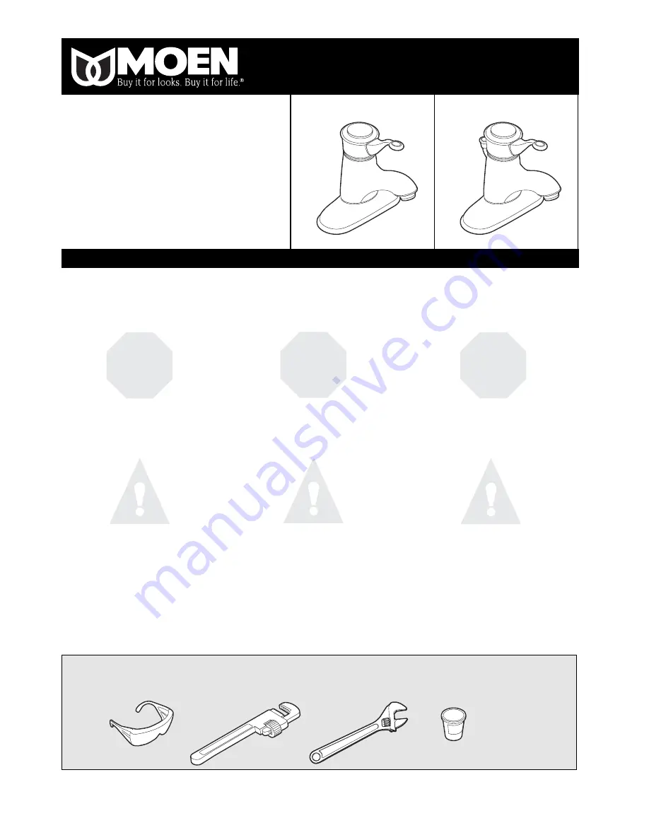 Moen L84509 Скачать руководство пользователя страница 1