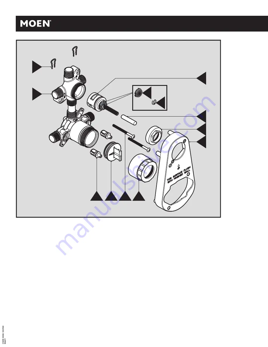 Moen M-Core U232 Series Installation Instructions Manual Download Page 2