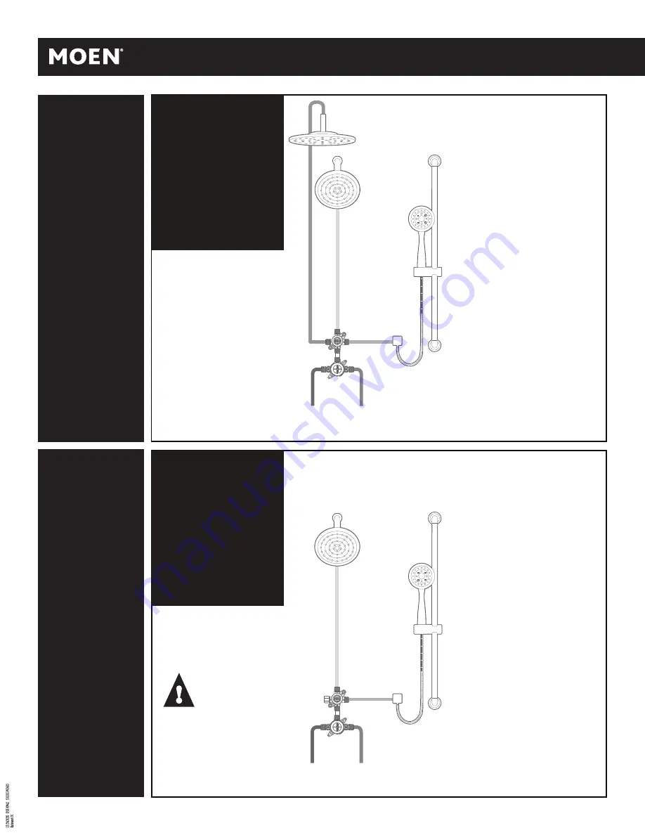 Moen M-Core U232 Series Installation Instructions Manual Download Page 4