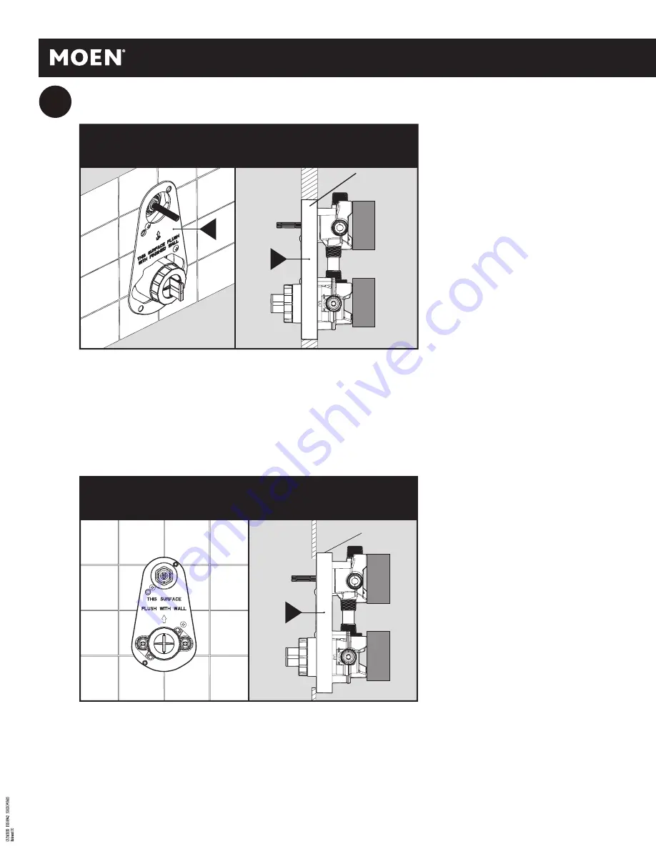 Moen M-Core U232 Series Installation Instructions Manual Download Page 6