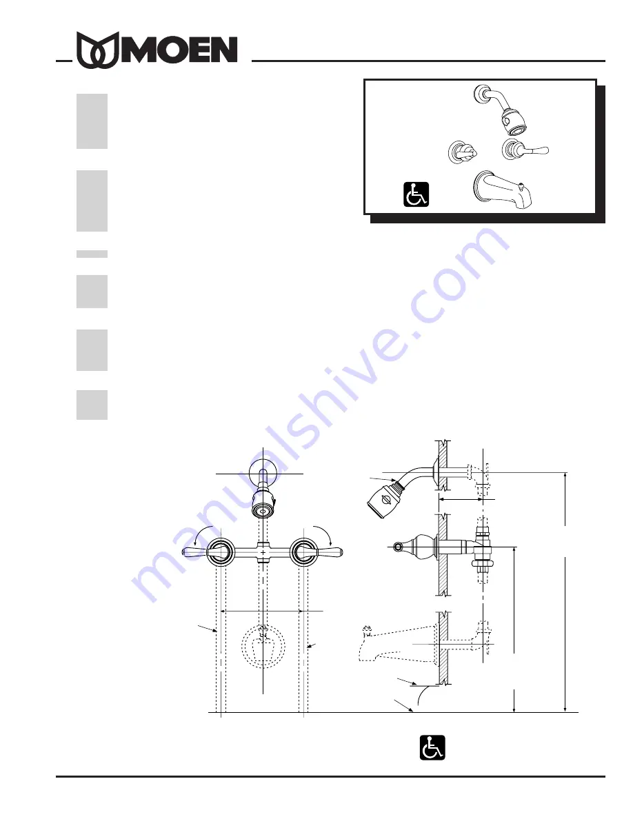 Moen Monticello 2594 Скачать руководство пользователя страница 1