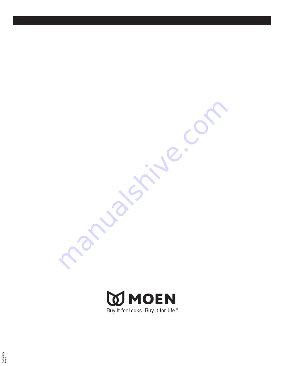 Moen ONE-HANDLE KITCHEN FAUCET Installation Manual Download Page 8