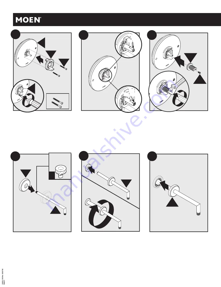 Moen POSI-TEMP Manual Download Page 4