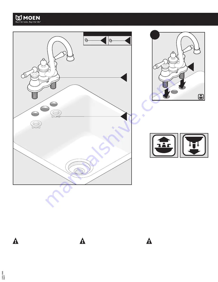 Moen S612 Installation Manual Download Page 2