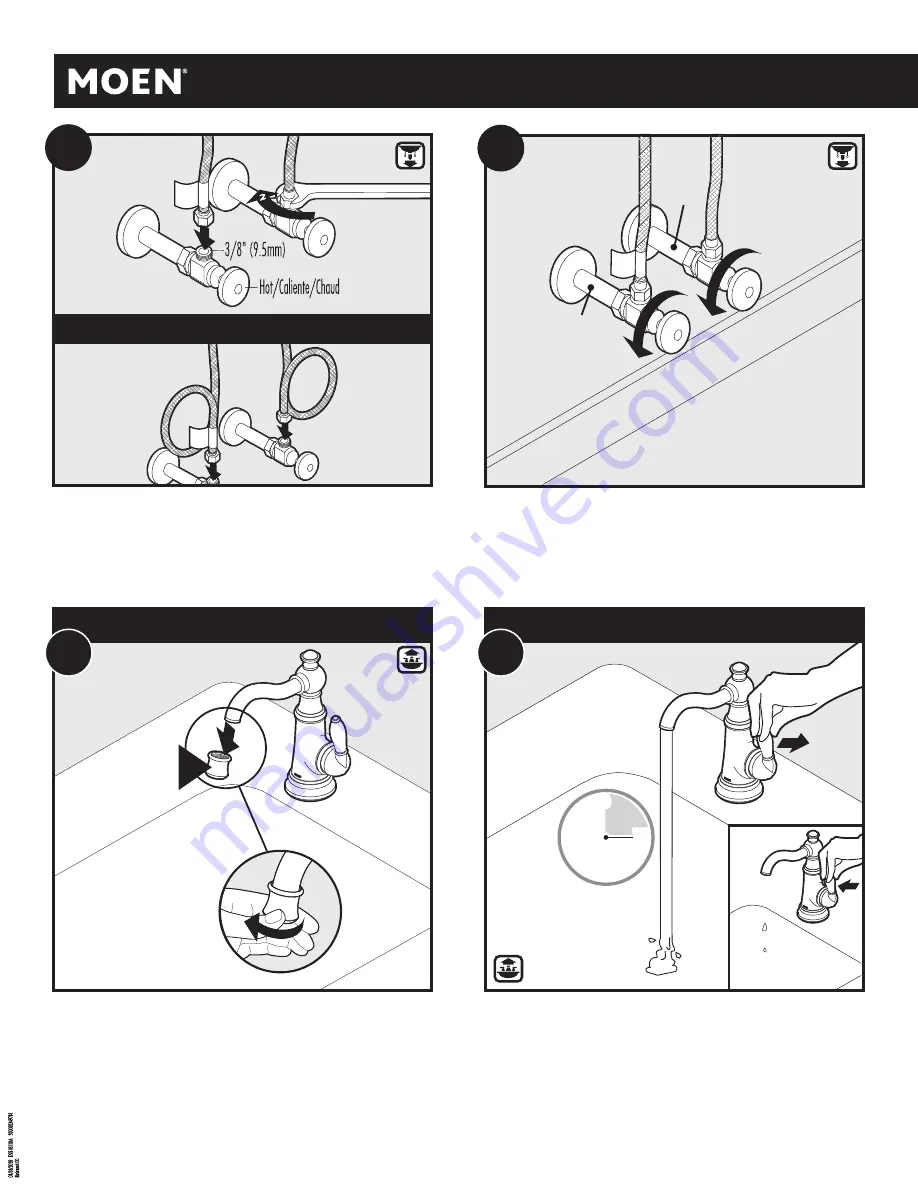 Moen S62101 Скачать руководство пользователя страница 4