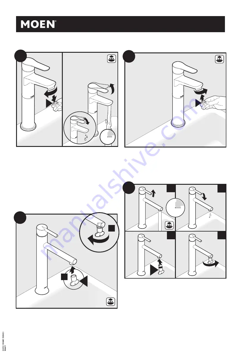 Moen S6712 Series Скачать руководство пользователя страница 5