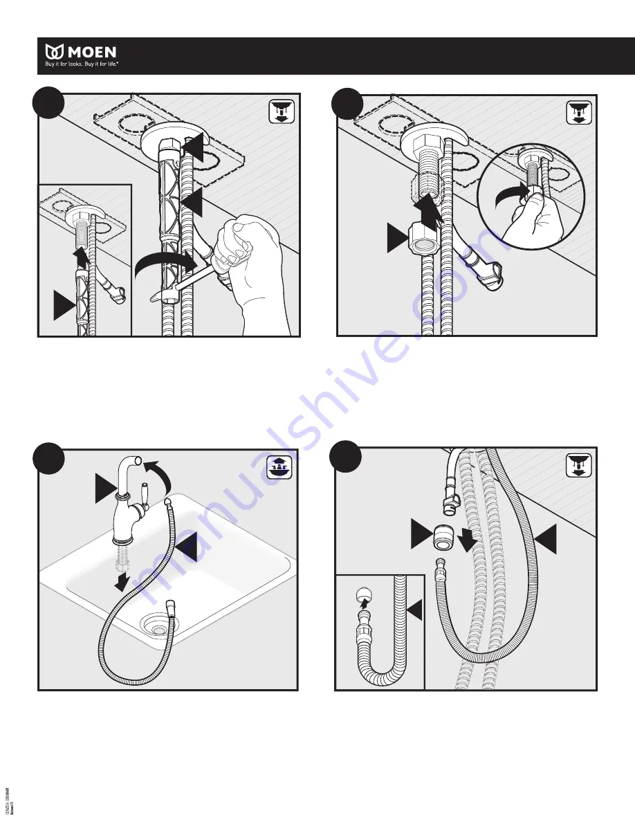 Moen S71709 Installation Manual Download Page 4