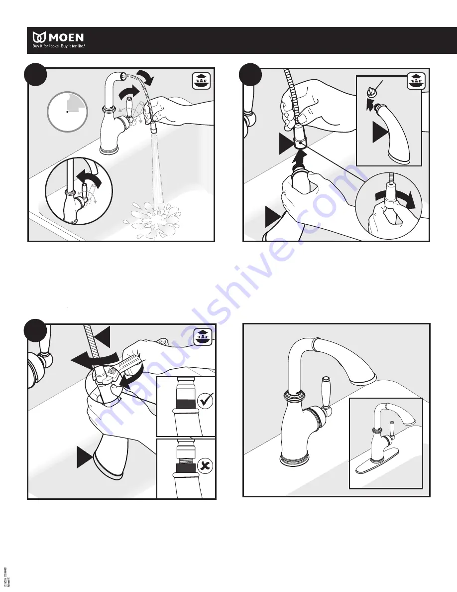 Moen S71709 Installation Manual Download Page 6